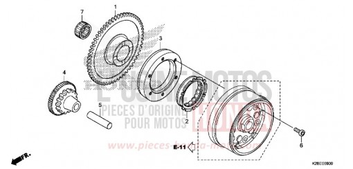 STARTING CLUTCH CRF125FN de 2022